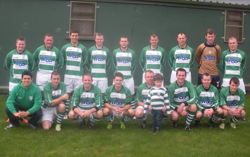 Enniscorthy Town B Team Photo Skinner Memorial Jerseys